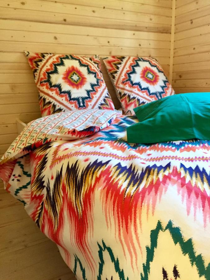 Roulottes Du Chalet Des Pins Rougeou エクステリア 写真